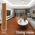 Wooden pattern luxury vinyl tile indoor plastic flooring